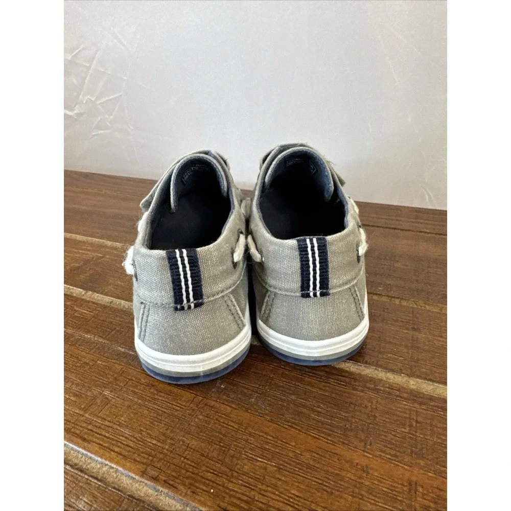 Nautica Kids' Little River Heather Gray Mix Little‎ Boy 12 Boat Shoe Loafer
